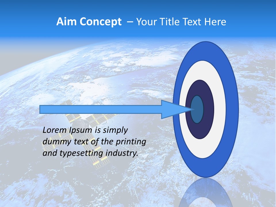 America Continent Earth PowerPoint Template