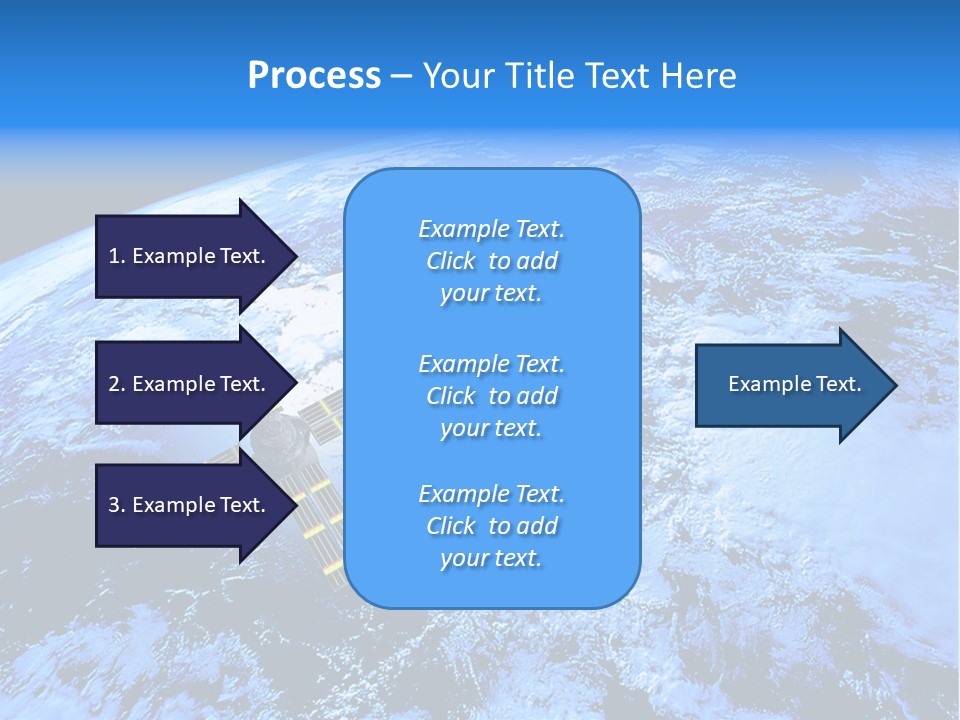 America Continent Earth PowerPoint Template