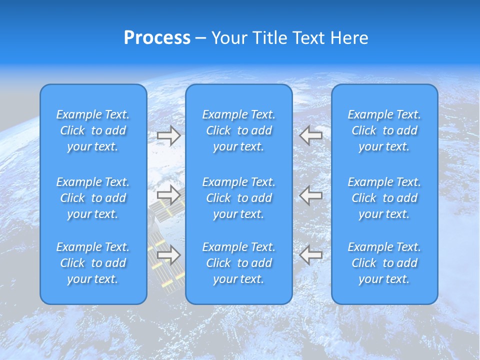 America Continent Earth PowerPoint Template