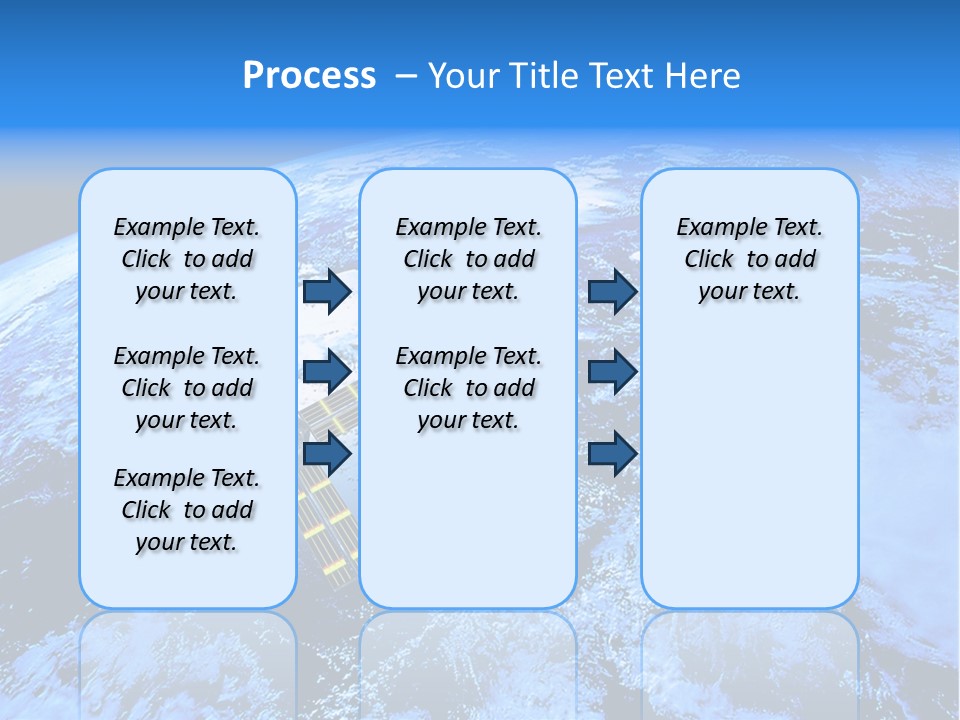 America Continent Earth PowerPoint Template