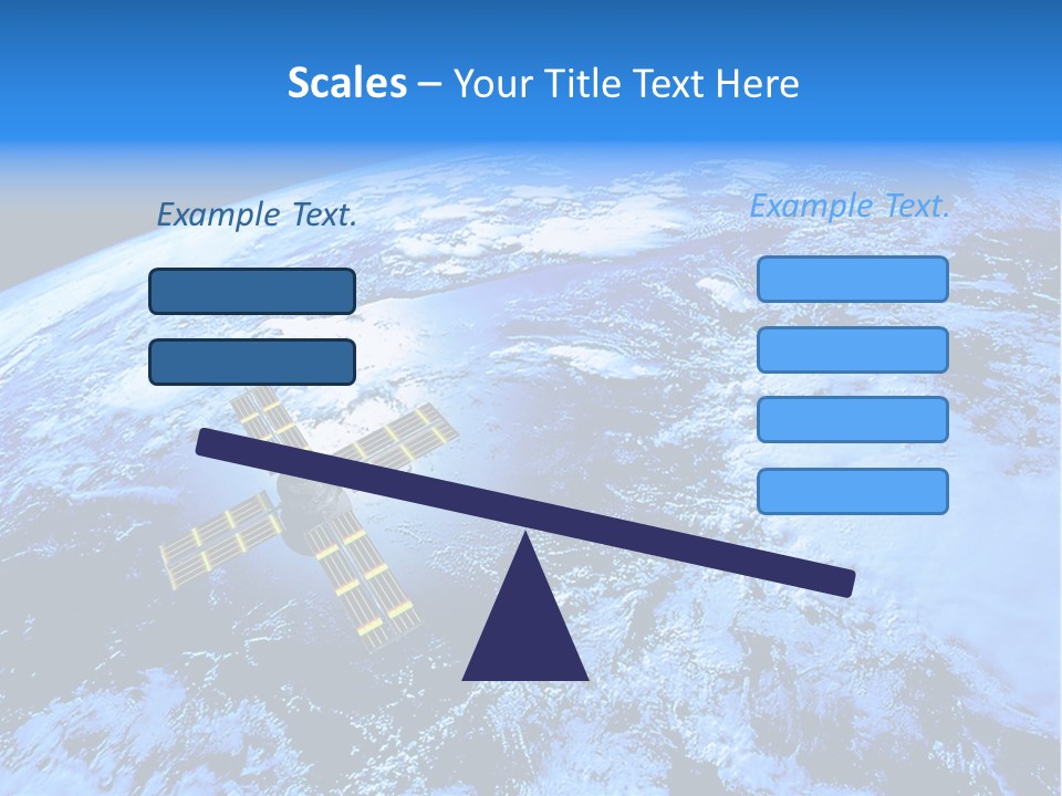 America Continent Earth PowerPoint Template