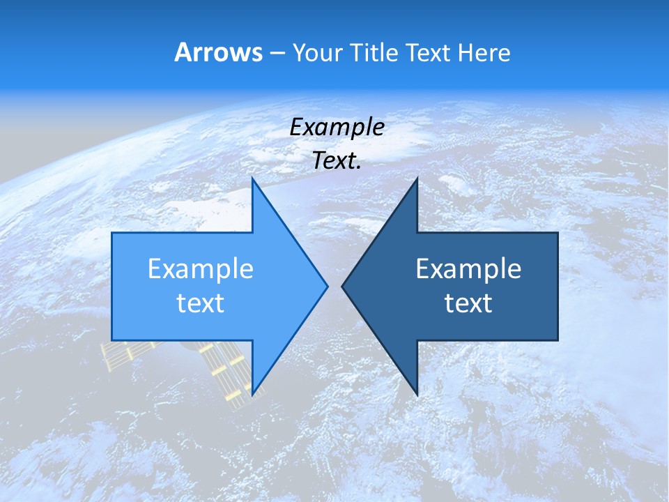 America Continent Earth PowerPoint Template