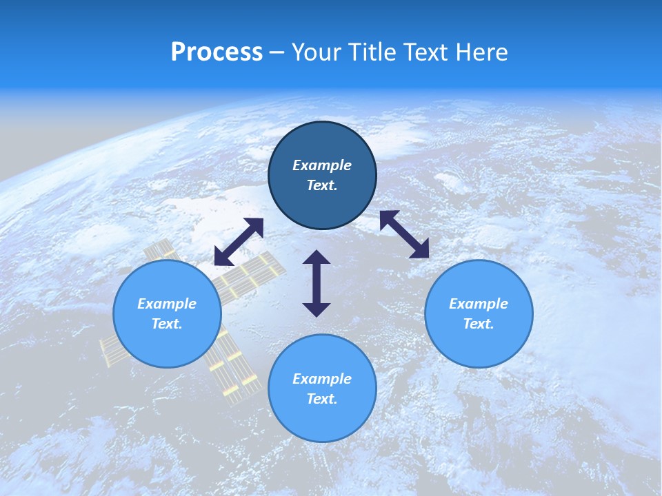 America Continent Earth PowerPoint Template
