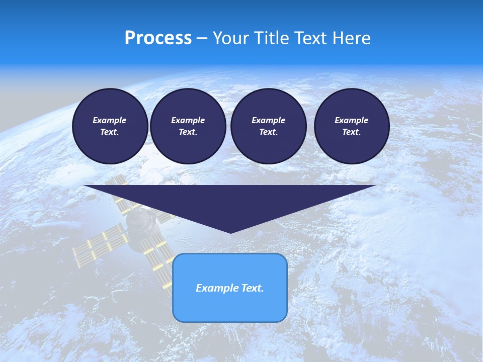 America Continent Earth PowerPoint Template