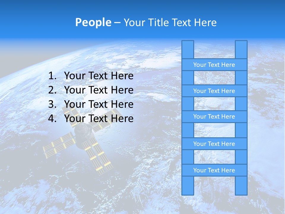 America Continent Earth PowerPoint Template
