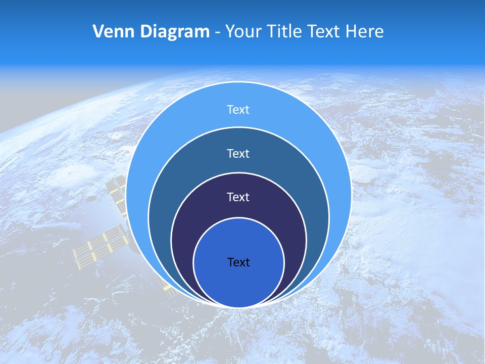 America Continent Earth PowerPoint Template