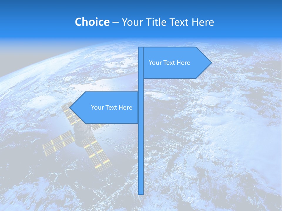 America Continent Earth PowerPoint Template