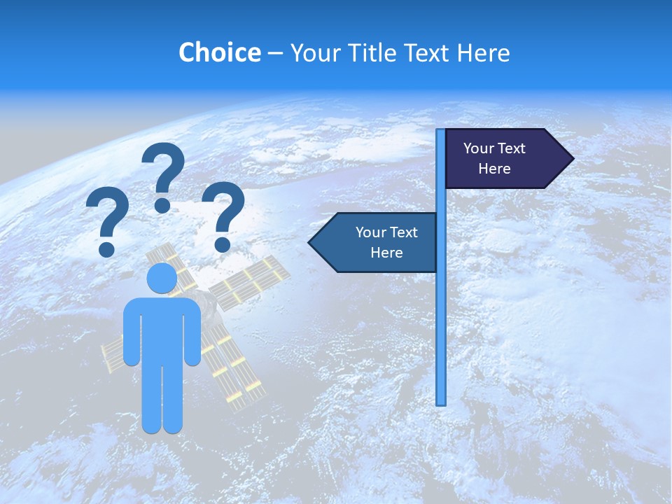 America Continent Earth PowerPoint Template