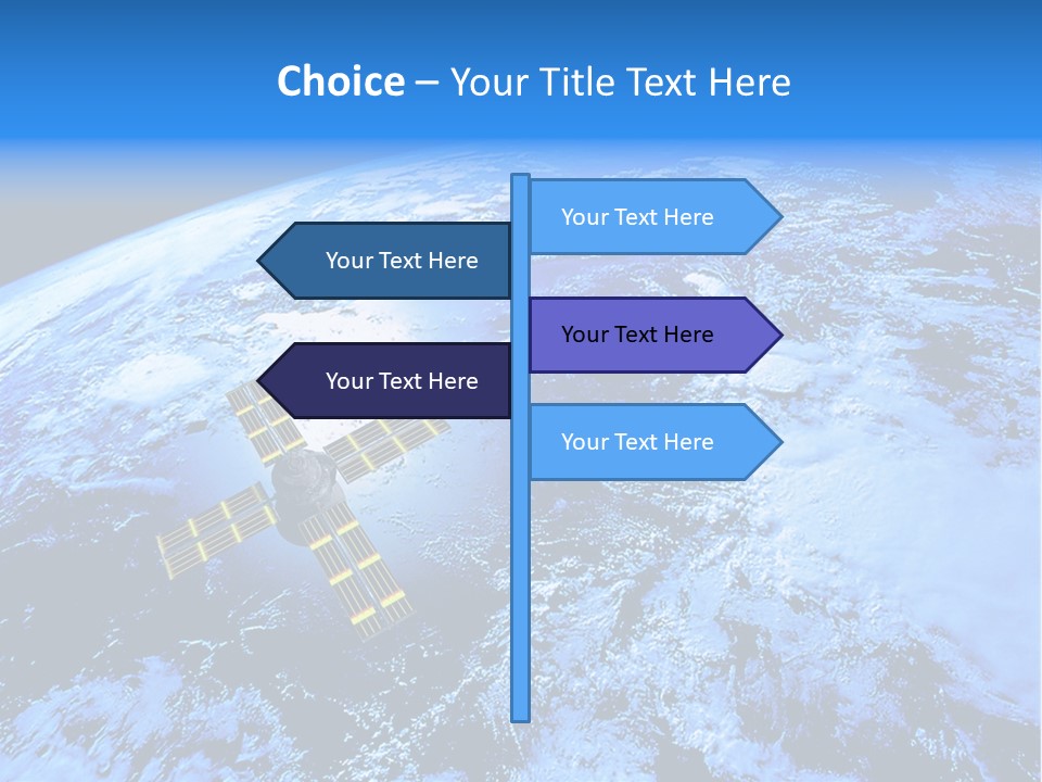 America Continent Earth PowerPoint Template