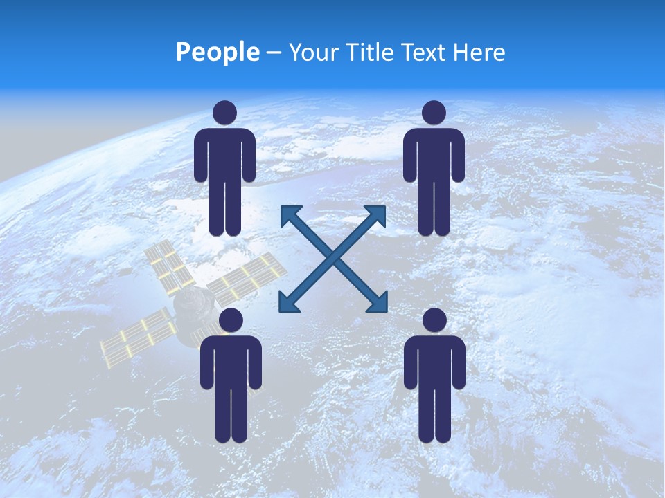 America Continent Earth PowerPoint Template