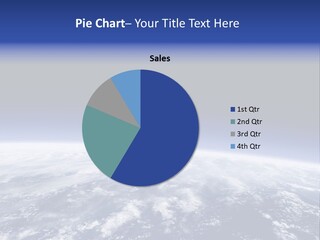 Nuages Terre Horizon PowerPoint Template