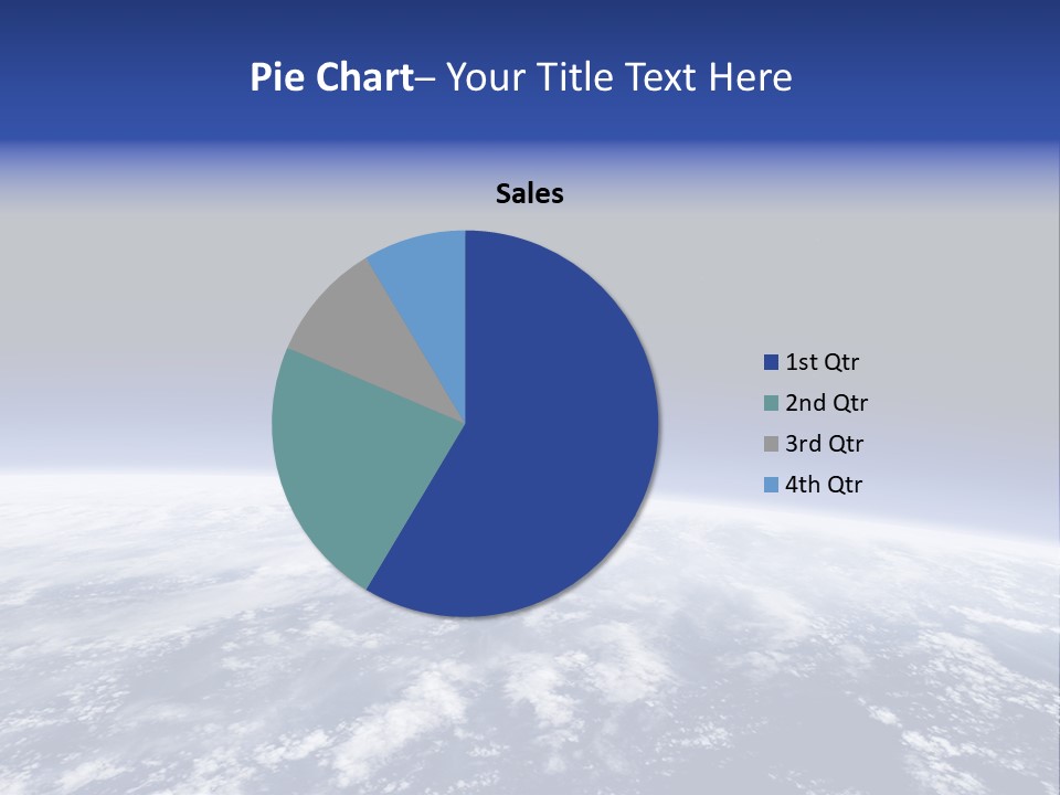 Nuages Terre Horizon PowerPoint Template