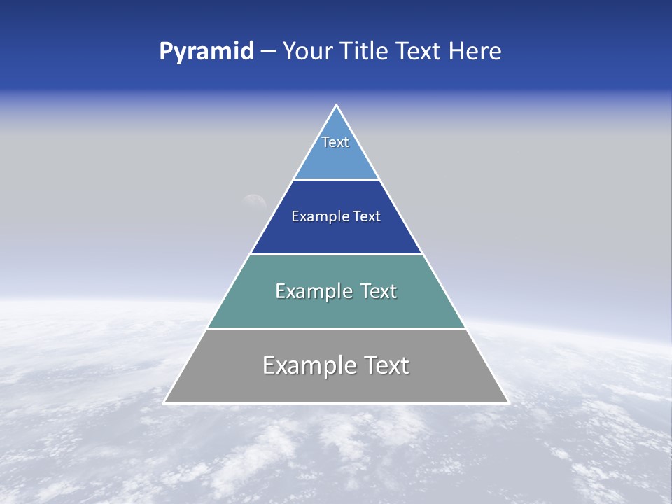Nuages Terre Horizon PowerPoint Template