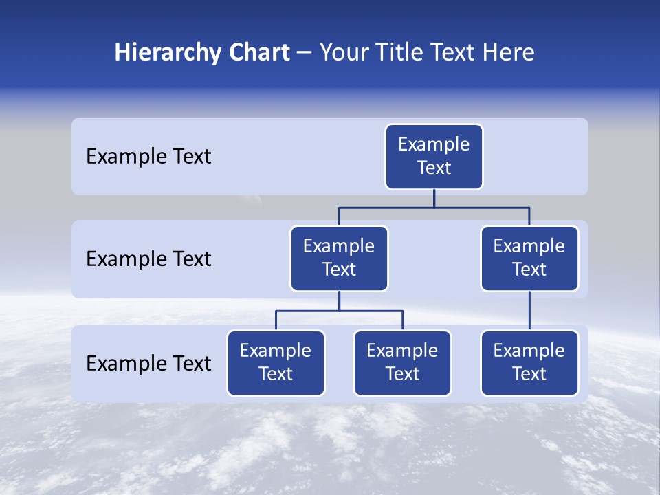 Nuages Terre Horizon PowerPoint Template