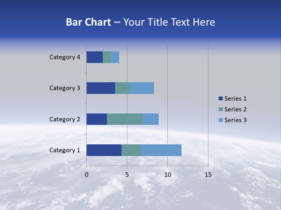 Nuages Terre Horizon PowerPoint Template