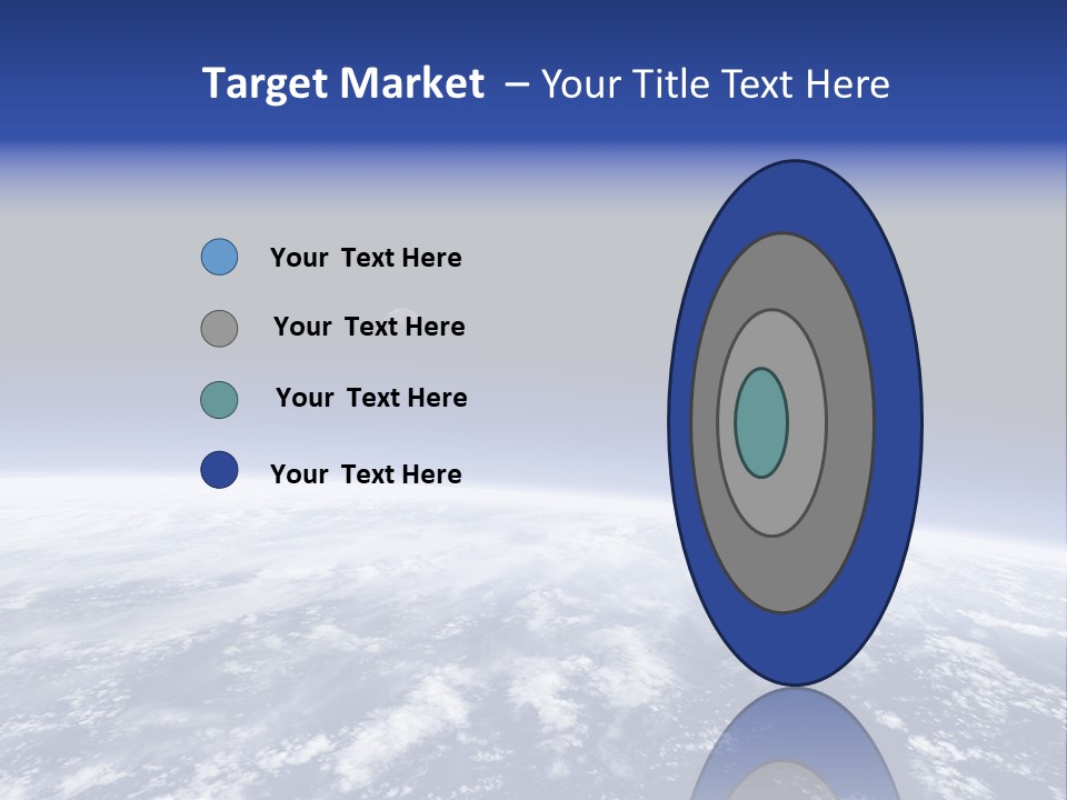 Nuages Terre Horizon PowerPoint Template