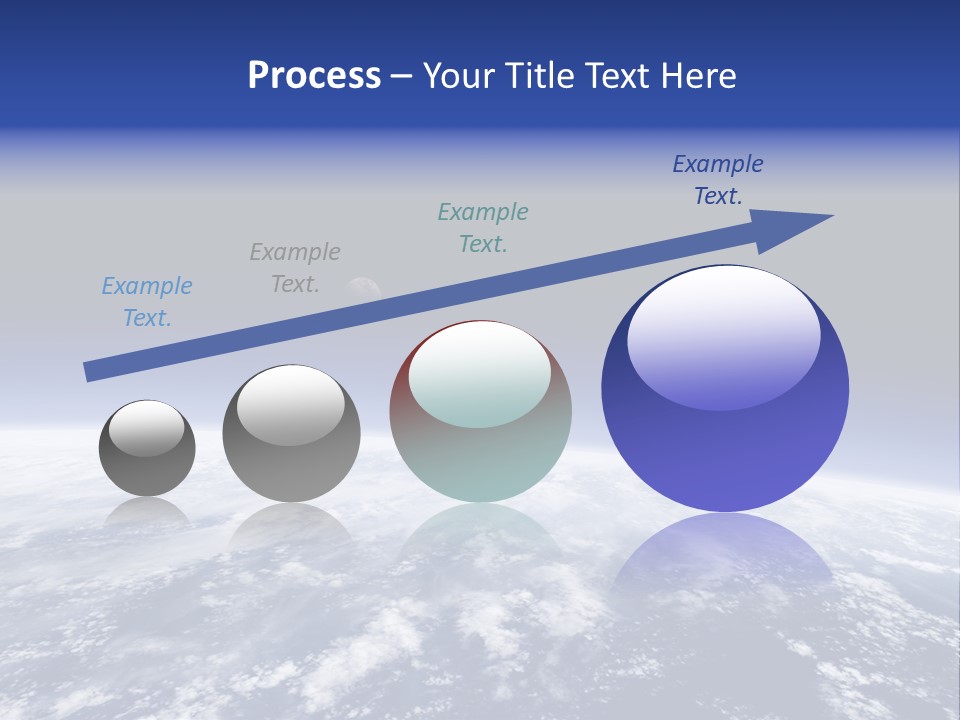 Nuages Terre Horizon PowerPoint Template