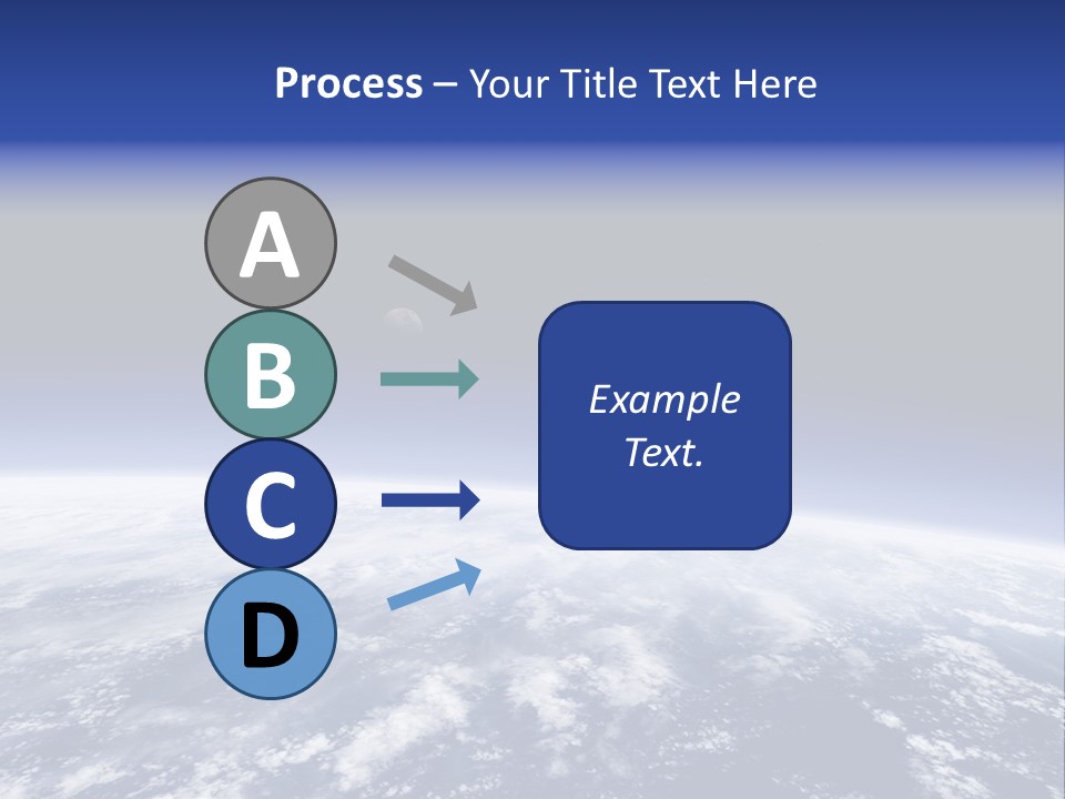Nuages Terre Horizon PowerPoint Template