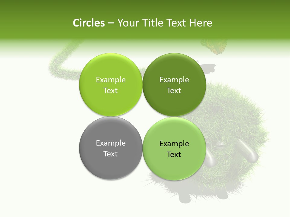 Umweltschutz Alternativ Sparen PowerPoint Template