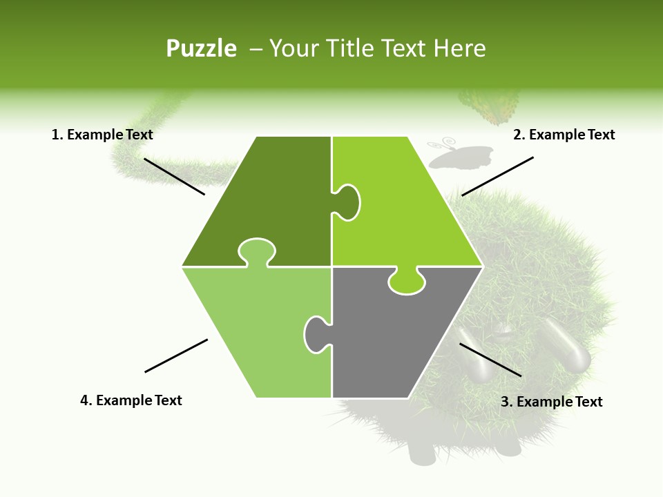 Umweltschutz Alternativ Sparen PowerPoint Template