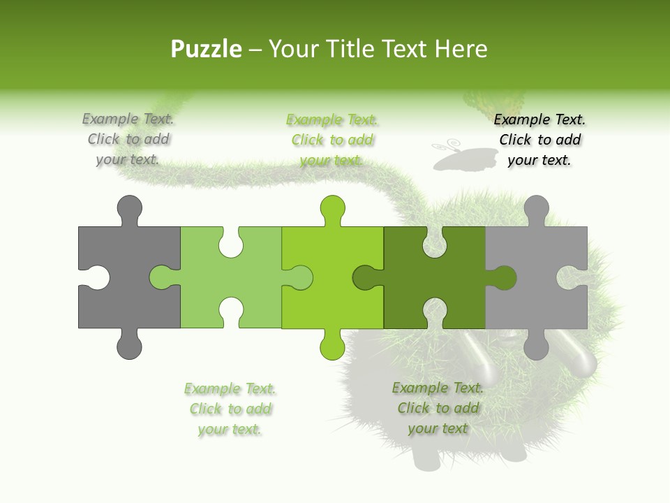 Umweltschutz Alternativ Sparen PowerPoint Template