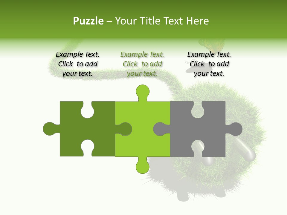 Umweltschutz Alternativ Sparen PowerPoint Template