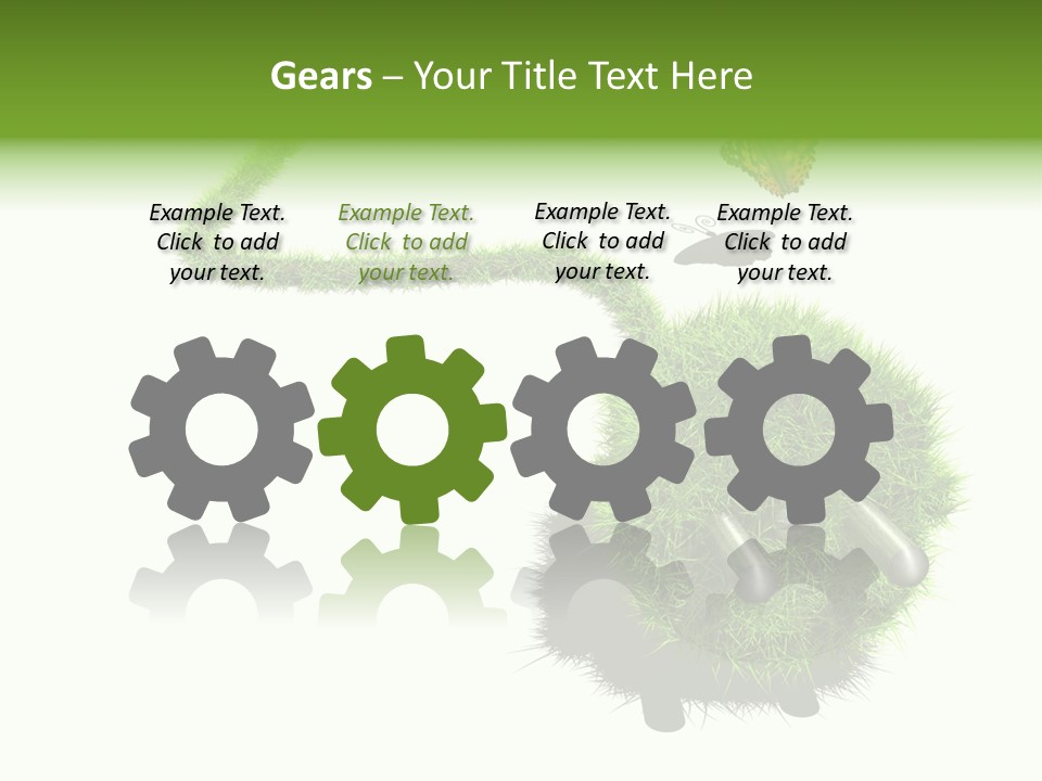 Umweltschutz Alternativ Sparen PowerPoint Template