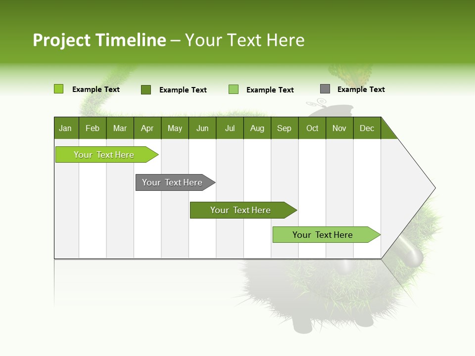 Umweltschutz Alternativ Sparen PowerPoint Template