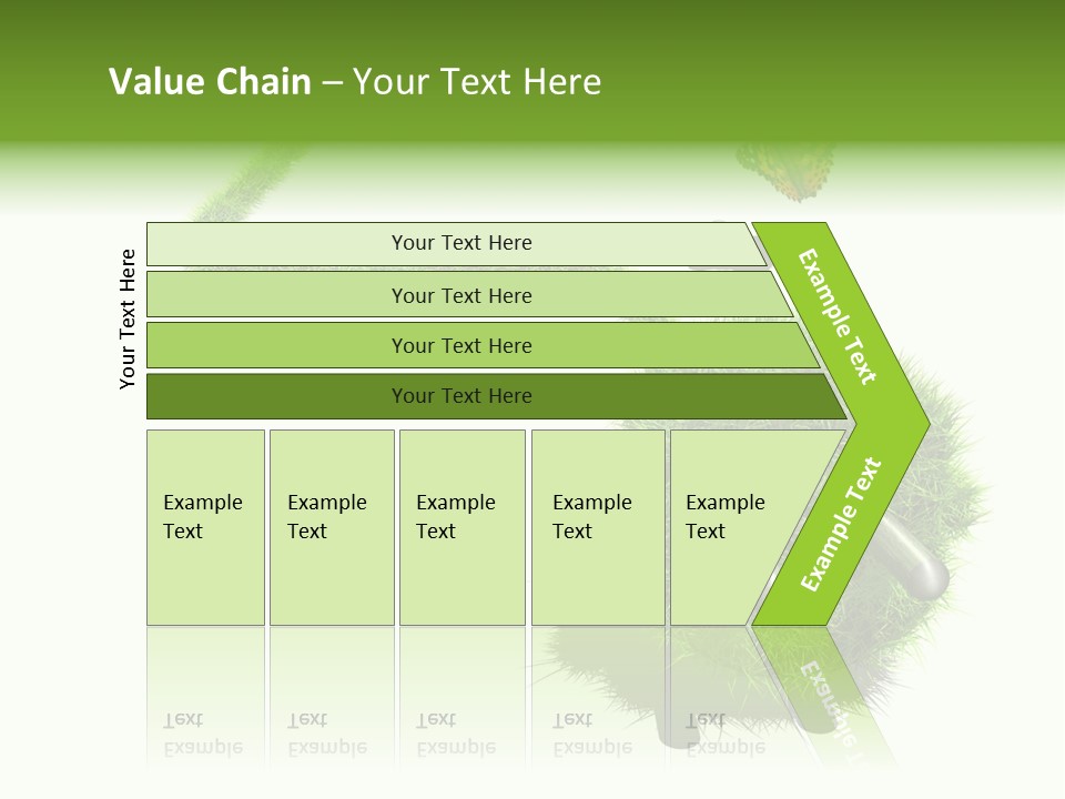 Umweltschutz Alternativ Sparen PowerPoint Template