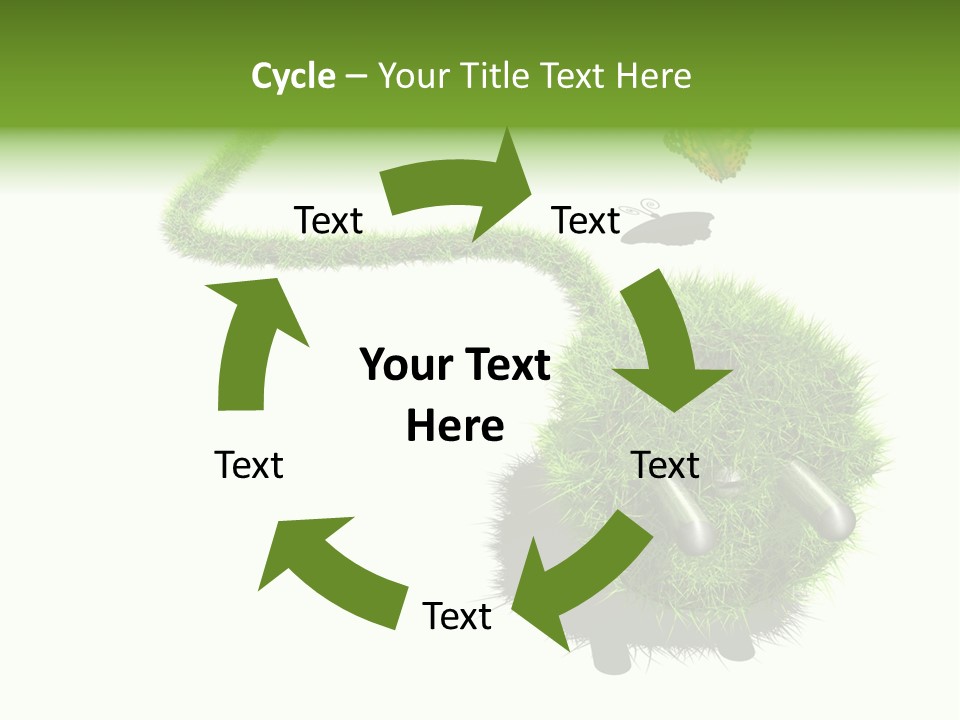 Umweltschutz Alternativ Sparen PowerPoint Template