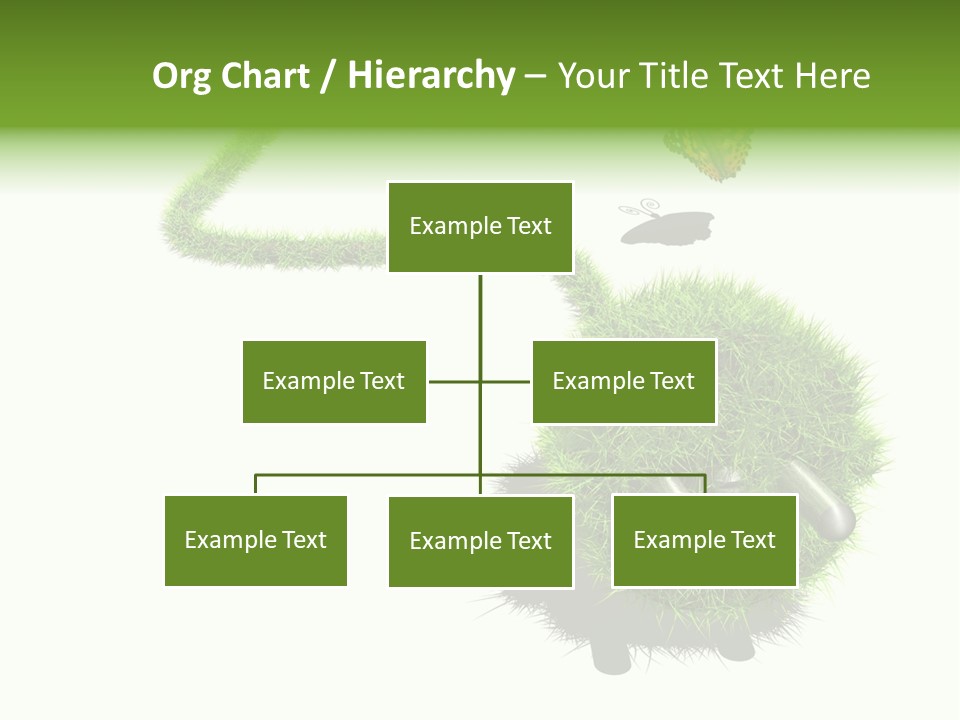 Umweltschutz Alternativ Sparen PowerPoint Template