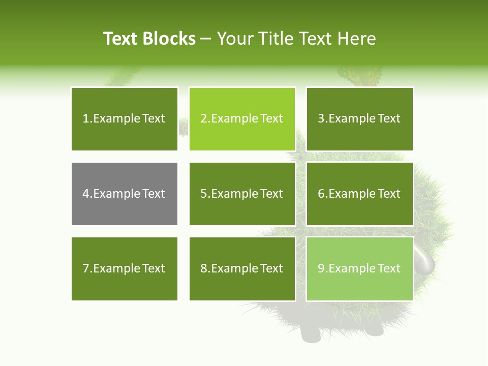 Umweltschutz Alternativ Sparen PowerPoint Template