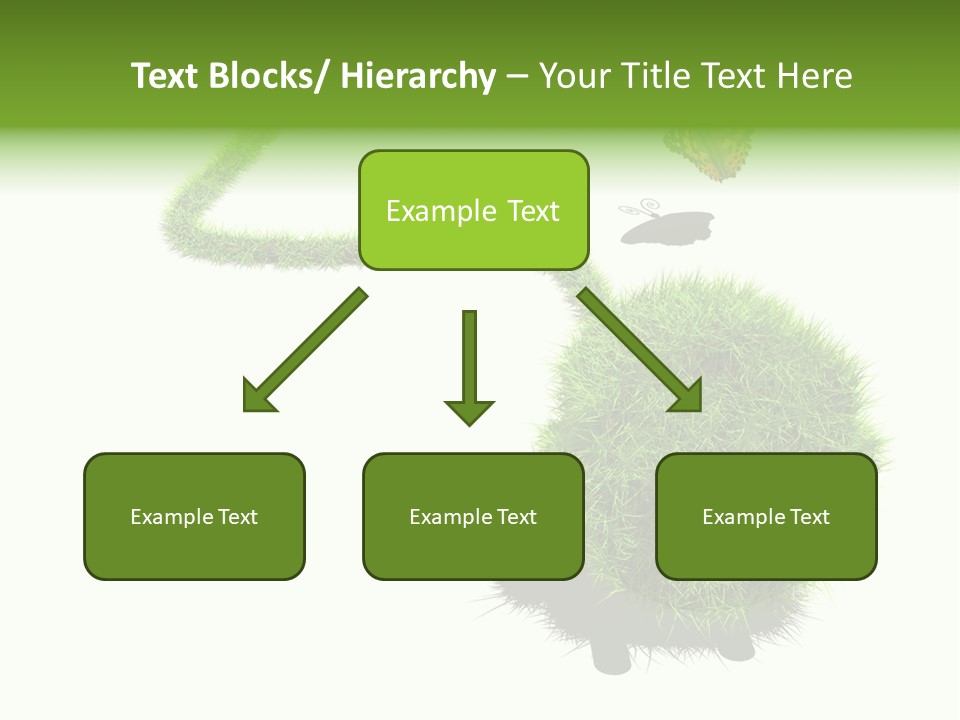 Umweltschutz Alternativ Sparen PowerPoint Template