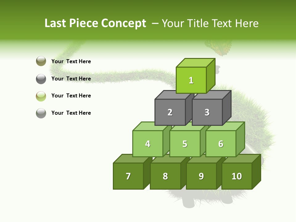 Umweltschutz Alternativ Sparen PowerPoint Template