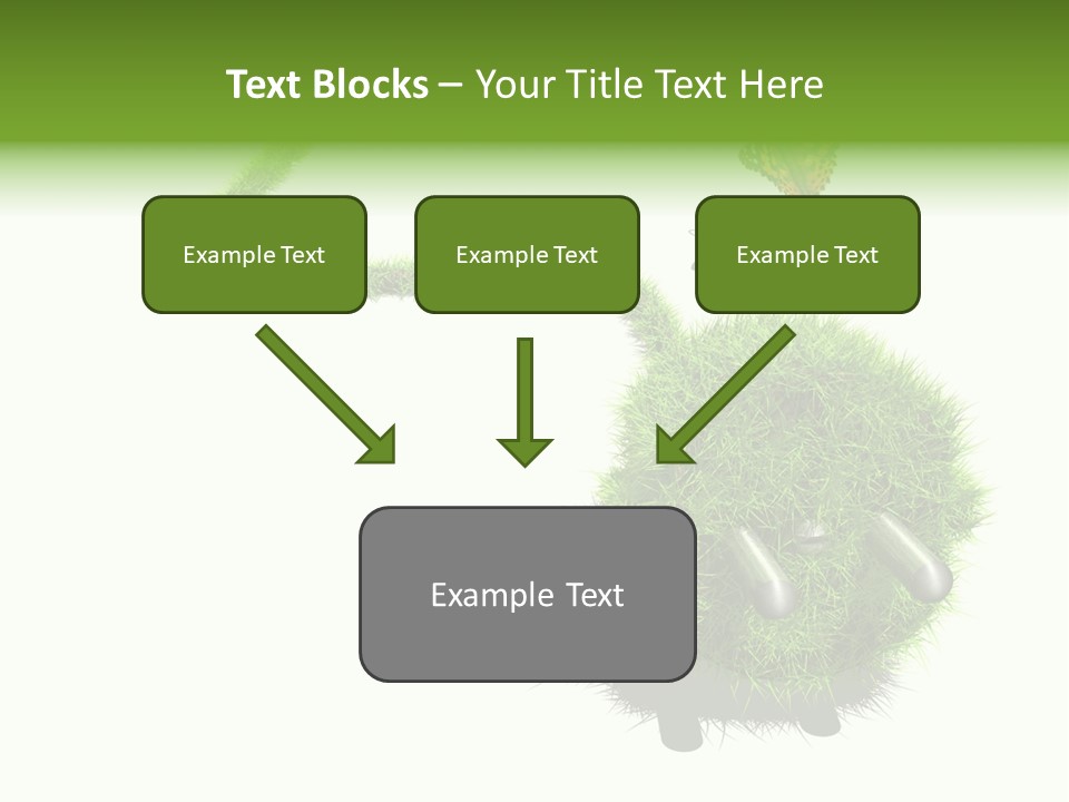 Umweltschutz Alternativ Sparen PowerPoint Template