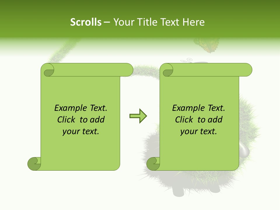 Umweltschutz Alternativ Sparen PowerPoint Template