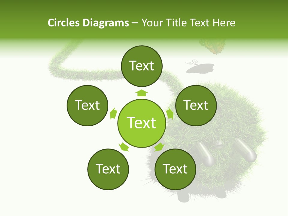 Umweltschutz Alternativ Sparen PowerPoint Template