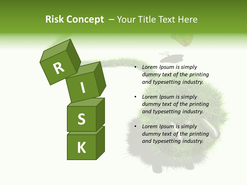 Umweltschutz Alternativ Sparen PowerPoint Template