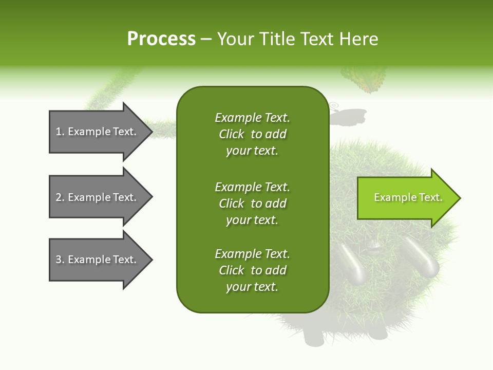 Umweltschutz Alternativ Sparen PowerPoint Template