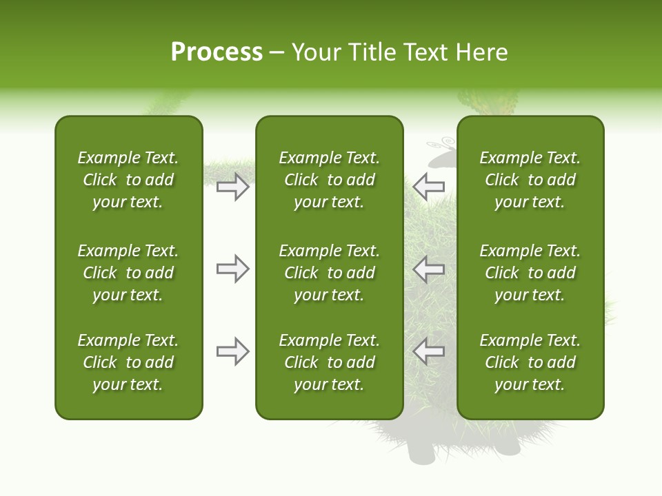 Umweltschutz Alternativ Sparen PowerPoint Template