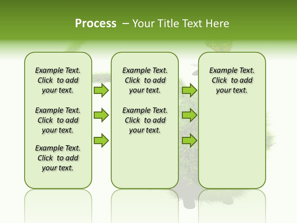 Umweltschutz Alternativ Sparen PowerPoint Template