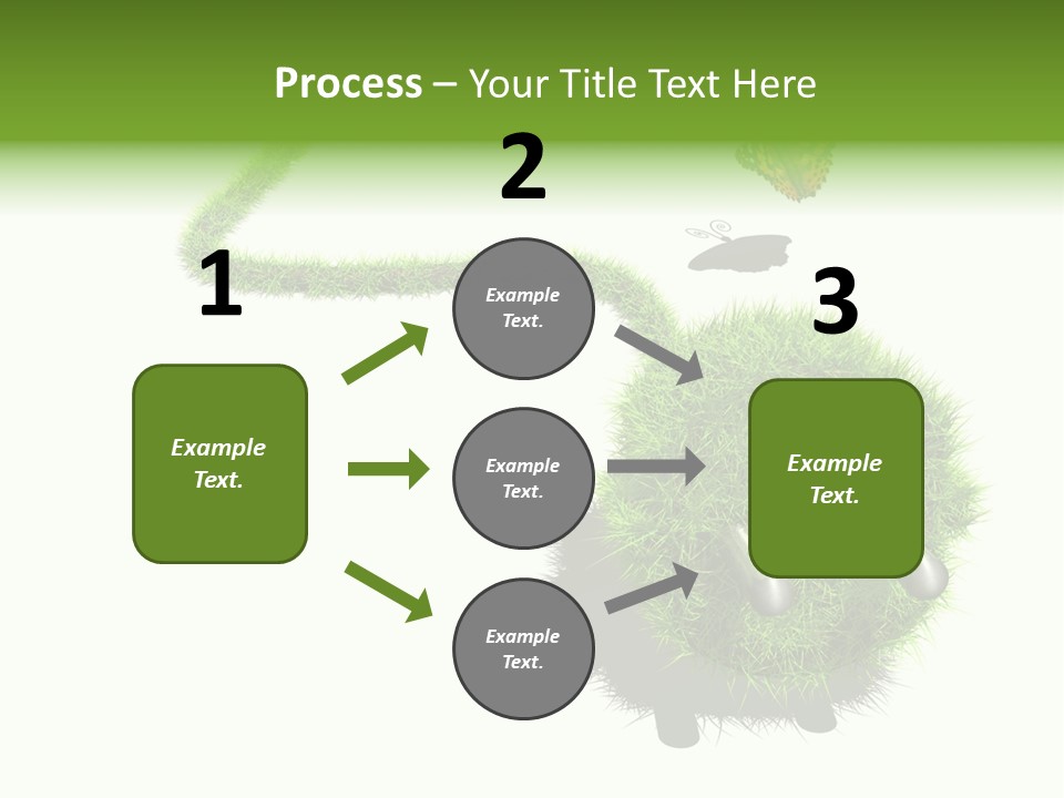 Umweltschutz Alternativ Sparen PowerPoint Template