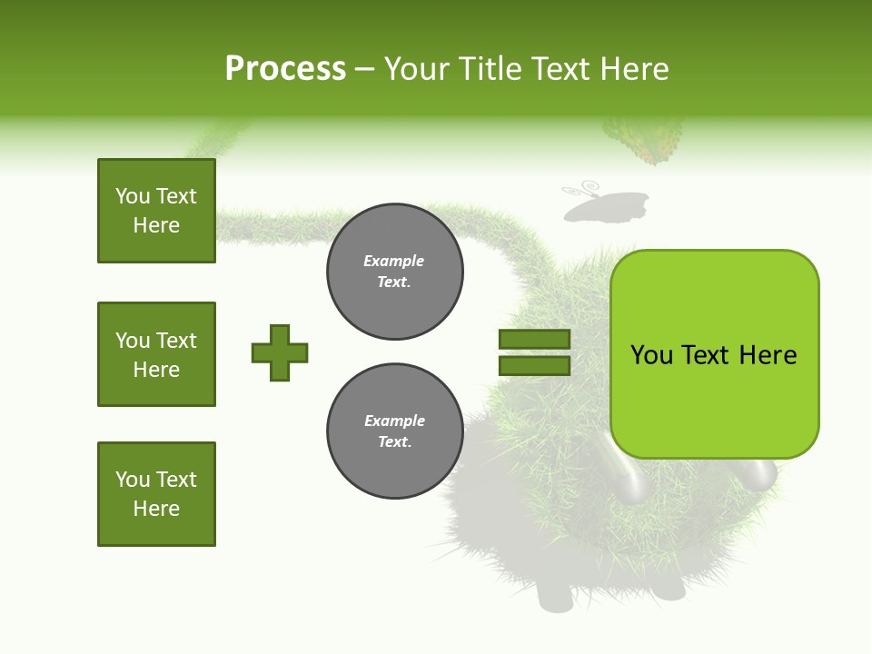 Umweltschutz Alternativ Sparen PowerPoint Template
