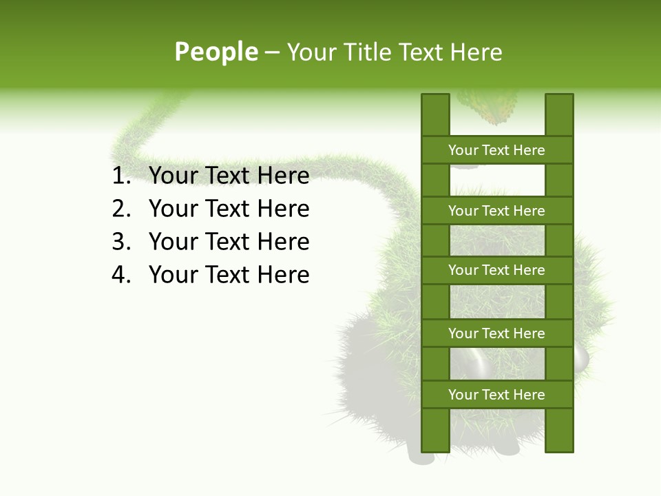 Umweltschutz Alternativ Sparen PowerPoint Template
