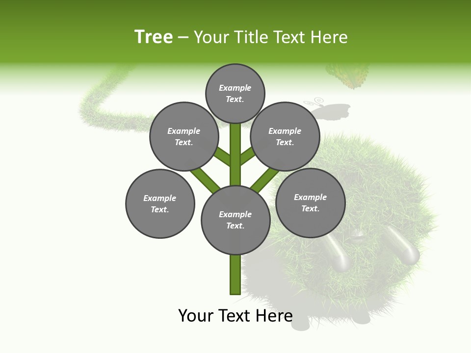 Umweltschutz Alternativ Sparen PowerPoint Template