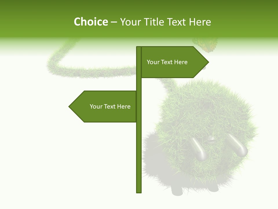 Umweltschutz Alternativ Sparen PowerPoint Template