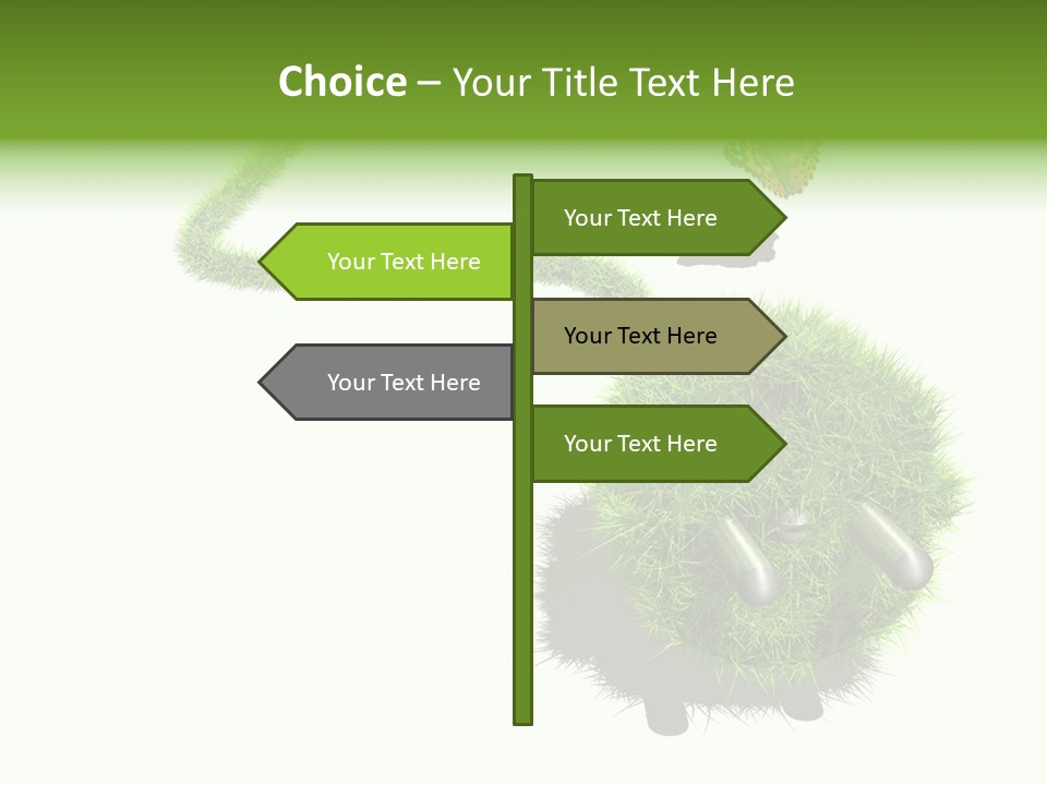 Umweltschutz Alternativ Sparen PowerPoint Template