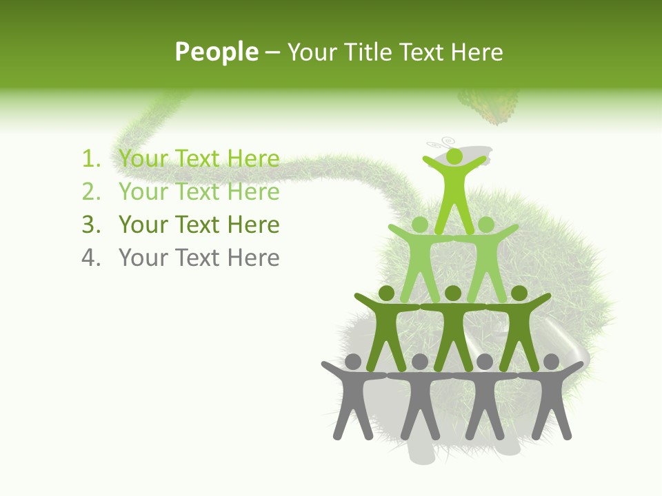 Umweltschutz Alternativ Sparen PowerPoint Template