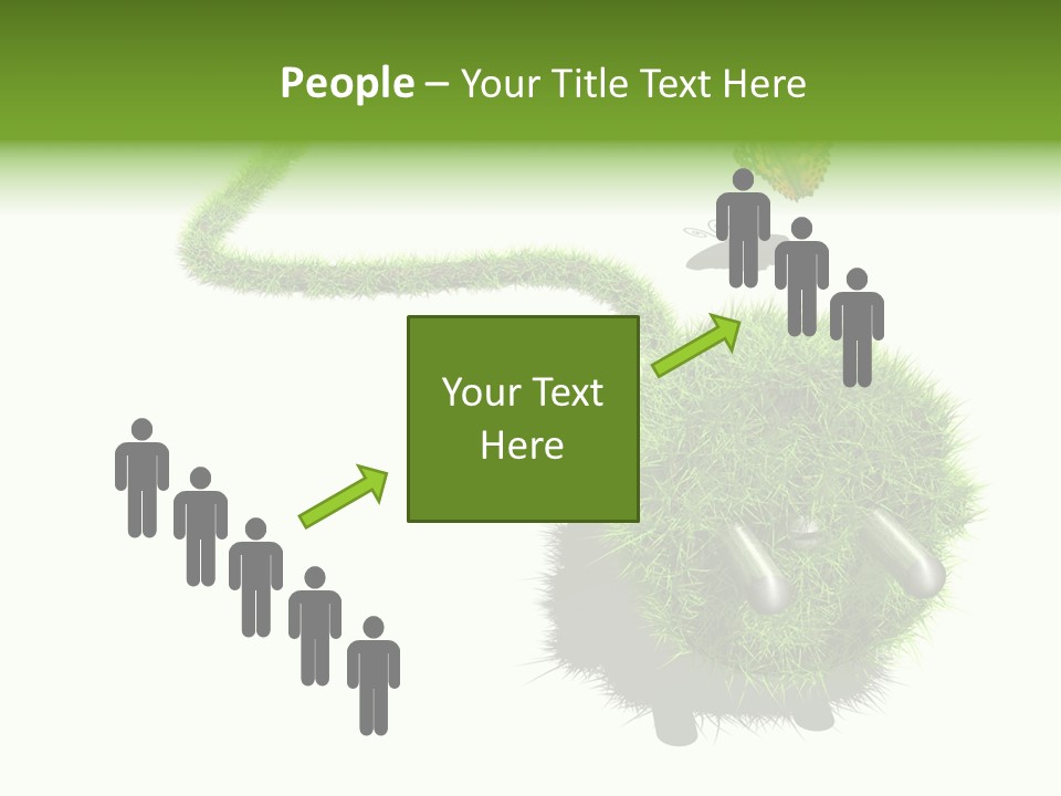 Umweltschutz Alternativ Sparen PowerPoint Template