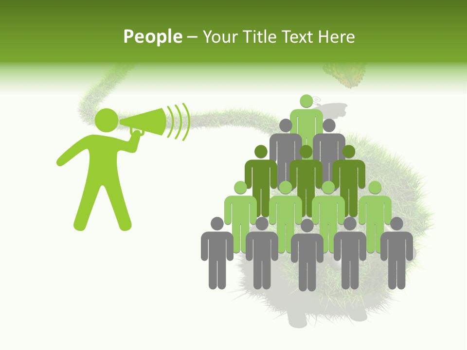 Umweltschutz Alternativ Sparen PowerPoint Template